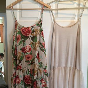summer dress with slip
